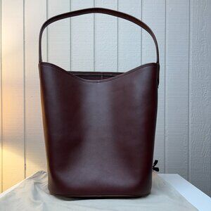 J. Crew Berkeley Big Bucket Bag in Warmed Walnut (Brown) Leather